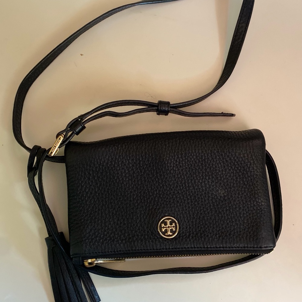 TORY BURCH ROBINSON MINI FOLD-OVER CROSSBODY - Picture 1 of 16